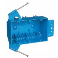 3-Gang PVC Box 44 cu. Nail-On
