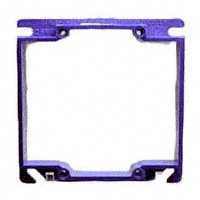 PVC 2-GANG 1/2" MUD RING