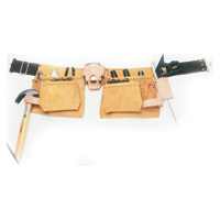 2 BAG 12 PKT SUEDE TOOL BELT