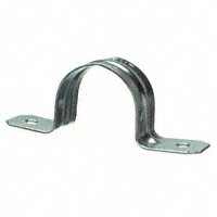 1/2" EMT 2-HOLE STRAP ZINC BG3