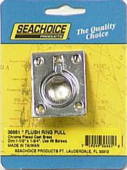 PULL RING CHROME 1.5"X 1.75"