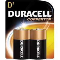 Duracell Coppertop Battery D 2 Pack