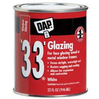 DAP GLAZING CMPD #33 WHITE QT