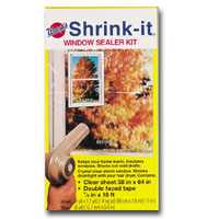 SHRINK-FIT WINDOW KIT 42"X62"