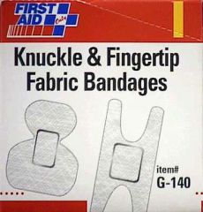 KNUCKLE FABRIC BANDAID PK50