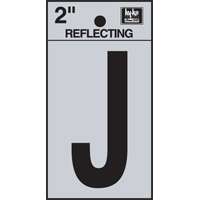 2" Vinyl Letter Reflective "J"