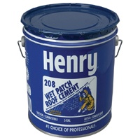 HENRY #208 WET ROOF CEMENT 5GAL