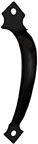 6-1/2" ORNAMNTAL GATE PULL BLACK