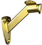 H-D HANDRAIL BRACKET BRT BRASS