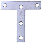 3" X 3" T PLATE ZINC PK2