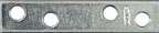 3"X5/8" MENDING PLATE ZINC PK4
