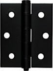 HINGE SCREEN DOOR BLACK 3" PK2