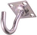 CLOTHESLINE HOOK 140 LB ZINC