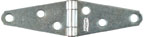 2" LIGHT STRAP HINGE ZINC PK2