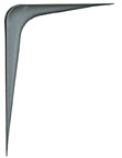 10" x 12" Shelf Bracket Gray