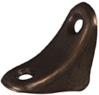 1" X 3/4" CHAIR BRACE ANTQ BRASS