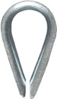 5/16" ROPE THIMBLE ZINC