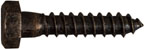 GATE HINGE LAG SCREW BLACK PK6