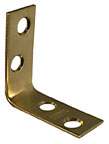 1/2"X1-5/8" CORNER BRACE BRASS
