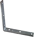 8" X 1-1/4" CORNER IRON ZINC
