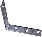 5" X 1" CORNER IRON ZINC