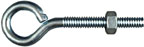 EYE BOLT W/NUT 1/4 X 3" ZINC