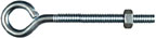 EYE BOLT W/NUT 1/4 X 4" ZINC