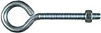 EYE BOLT W/NUT 3/8 X 5" ZINC