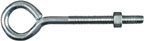 EYE BOLT W/NUT 3/8 X 6" ZINC
