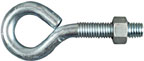 EYE BOLT W/NUT 1/2 X 4" ZINC