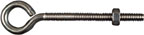 EYE BOLT W/NUT 1/4 X 4" STST