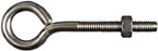 EYE BOLT W/NUT 5/16" X 4" S/S