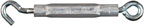 TURNBUCKLE HK/EYE 7/32X6.5" ZINC