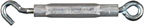 TURNBUCKLE HK/EYE 5/16 X 9" ZINC