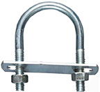 U BOLT 5/16"X 1-3/4"X 3"  ZINC