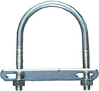 U BOLT 3/8" X 3" X 4 1/2" ZNC