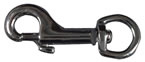 BOLT SNAP 3/8" RND SWIV EYE NCKL