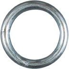 STEEL RING 1-1/4" #4G ZINC