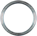STEEL RING 2-1/2  #2G ZINC