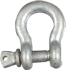 ANCHOR SHACKLE 3/8" GALV