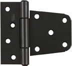 3-1/2" GATE HINGE BLACK