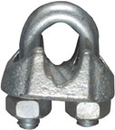 WIRE ROPE CLIP 5/16" ZINC