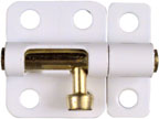 2" BARREL BOLT WHITE