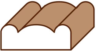 MOULDING PINE FIR SOLID