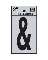 2" Vinyl Letter Reflective "&"