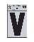3" Vinyl Letter Reflective "V"