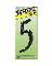 4" 3-D Plastic House Number #5
