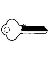 KEYBLANK EAGLE LOCK