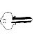 KEYBLANK SARGENT S4/01010