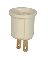 SOCKET ADAPTER IVORY